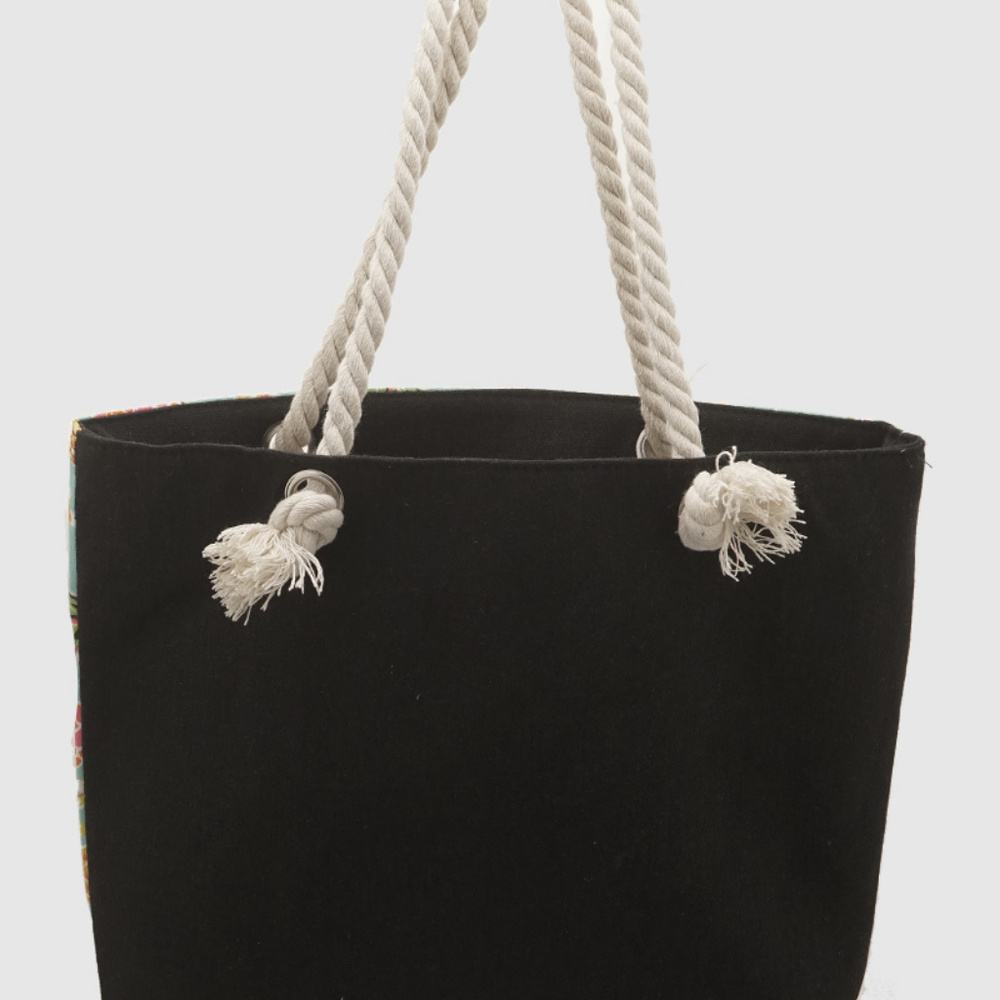 💙 Pineapple Tote Bag Beach Handbag - Picture 3 of 3